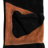 Black&Brown Suede Leather Gloves